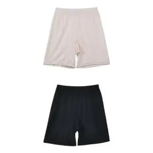 여성 인견 사각 드로즈팬티 겸 5부 속바지 내추럴룩 비침방지 쫀쫀한신축성 쿨속바지