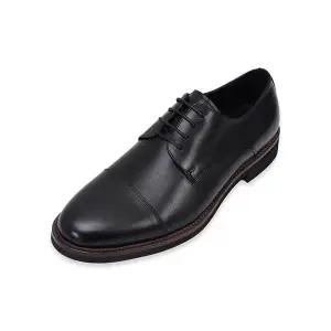 오피스룩 [에스콰이아(남성화)]남성 3.5cm 스트레이트팁 우드 포인트 정장화-PX0SHD350BK