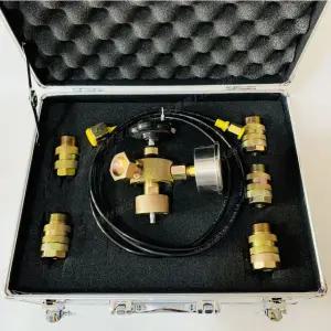 유압누산기 질소충전키트 뿌레카어댑터 브레이커 정비공구 가스충전장비 고압충전기 산업용장비