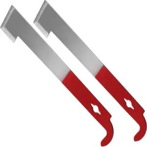 선샤인 2팩 스테인리스 스틸 벌통 도구 J 후크 벌 프레임 터 및 양봉가용 스크래퍼 양봉 장비 10.5인치