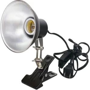 모두둬 파충류 열 램프 클램프 거북이 도마뱀을 위한 조절 가능한 서식지 조명 기구 난방 홀더