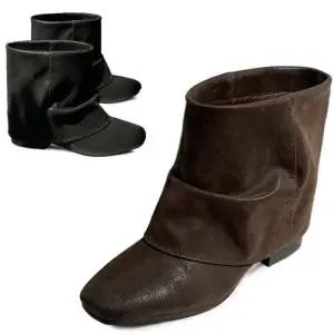 [카미엣뮤즈]스웨이드 워머 스타일 부츠_KM24w203