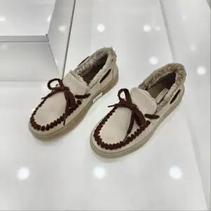 [탠디]by미셸 x24219 스웨이드 3cm 통굽 털내피 여성 방한용 로퍼  cc11_CC