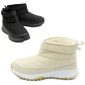 [카미엣뮤즈]숏 패딩 퍼 앵클 부츠_KM24w151