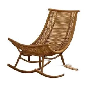 라탄흔들의자 야외용 소파 의자 쿠션 안락 1인용 발코니