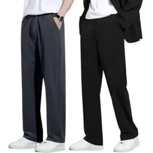 [아이에스이랩]아이스 쿨링 스판 냉장고 바지 슬랙스 팬츠 I2SL016