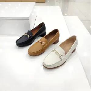 [탠디]by미셸 소가죽소재 3cm굽  발편한 앞장식 여성 컴포트로퍼  x23214 cc3_CC