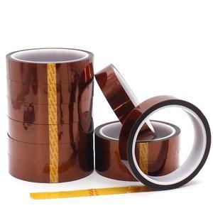 33미터 길이의 황갈색 PET 절연 저항 180 ° C 고온 접착 테이프