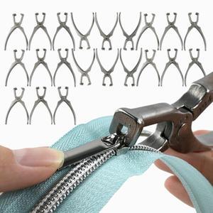 304 스테인리스 스틸 지퍼 플라이어 설치 옷 신발 수리 키트 DIY 교체용 재봉 액세서리