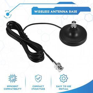 무선 안테나 베이스 마이크 자석 3 계량기 Rg174 케이블 Bnc 수 공중