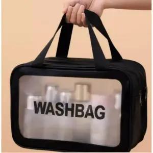세면가방 워시백 물놀이가방 목욕가방 여행 방수워시백 수영가방 트래블 2in1 여행용파우치 방수매쉬워시백