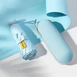 [패션] 올시즌 캡슐 UV차단 5단 양산겸 우산 포켓 여름우산