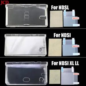 닌텐도칩케이스 보관함 카트리지 DSi NDSi XL LL 콘솔 Nintend DSL NDS Lite NDSL 투명 크리스탈 쉘 스킨