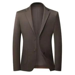 원더우면 남성용 정장 봄가을 블레이저 코트 슬림핏 싱글 상의 OPH3