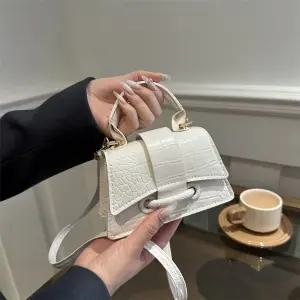 여사친 미니 악어무늬 데일리 가방 미니백 겸용 사각 스퀘어크로스 인기5