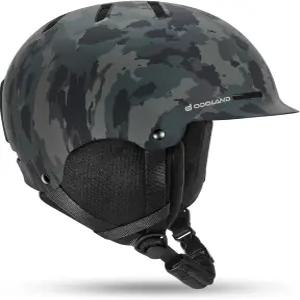 남성용 및 여성용 오도랜드 스키 헬멧 - 다이얼 핏 조절 시스템이 있는 스노보드 ASTM 안전 인증 호환되는