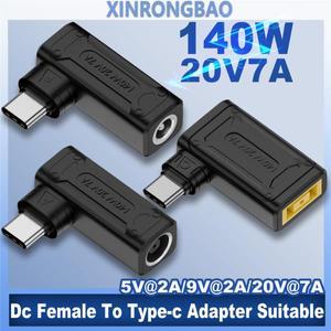 140w Pd 전원 공급 장치 어댑터에 호환한 Dc 암-Type-c 5v/9v/20v7A 자동 인식 암-C 수