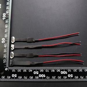 Type-C 마이크로 USB 커넥터 FPC 2Pin W/저항기 R1  플랫 케이블 남성 충전 핸드폰용 호환 고속 와이어 연