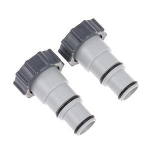 수영장 호스 어댑터 칼라 포함 인텍스 나사 연결 펌프 부품 교체