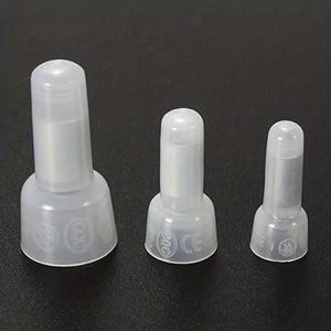 120Pcs 폐쇄형 압착 캡 22-16 16-14 12-10 AWG 게이지 와이어 커넥터 터미널