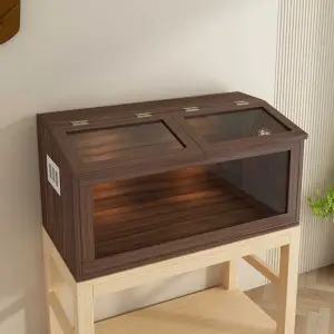 햄스터 케이지 하우스 햄스터집 사육장 친칠라 원목 아크릴