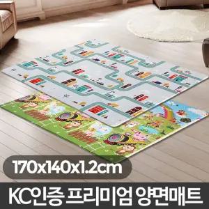 아카시아리빙 양면 놀이방매트 대놀이 아이 유아안전 층간소음 방지 예쁜 소프트