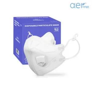아에르 1급 방진마스크 KA201V 10매입 산업 분진 용마스크 산업용 필터 막이 방진1 안면부여과