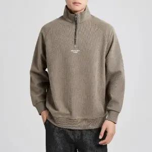 코아픽샵 남성용 가을 키작남 하이넥 반집업 맨투맨 후드 스몰 꾹3