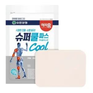 유한양행 해피홈 슈퍼쿨파스 5매