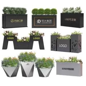 대형 파티션 화분 사무실 오피스 카페 인테리어 가림막 흰색