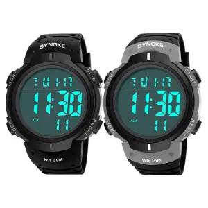 큰화면 부모님 어르신 남자 군대 디지털 전자 시계 디지탈 캐주얼 손목 패션손목 스포츠 방수손목