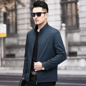 올요아 키작남 코트 춘추중년 비즈니스 자켓 차이 크 남성 하프 캐주얼 꾹3