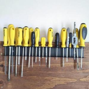 23홀 드라이버 정리함 - 차고 및 작업장용 다중 수납 공간을 갖춘 절약형 금속 랙