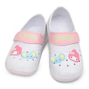 마이멜로디 프렌즈 EVA 실내화 802923아이 여아 유아 어린이 캐릭터 슈즈 신발 귀여운 찍찍이 편한 흰색슬