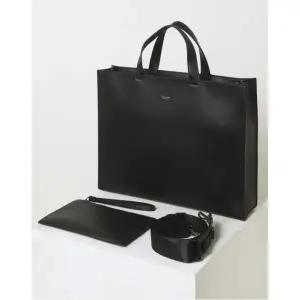 JILLSTUART MEN ACC 스캇 가로형 토트백 JUBA5F908BK