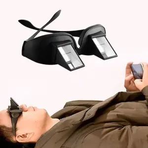 블랙 편리한 굴절렌즈 안경 90도 누워서 TV시청 독서 upq4+2SHJ