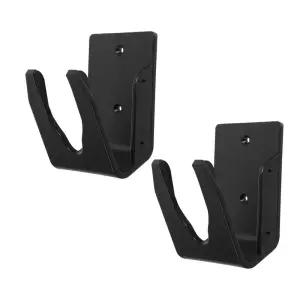 2Pcs 바코드 홀더 벽 마운트 스캐너 창고 브래킷 스탠드 액세서리 공간 절약 플라스틱