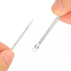 얼굴 바늘 고급 피지 4종세트 재질 스텐 압출 집게 기 코 스틱 제거 짜는도구 핀셋