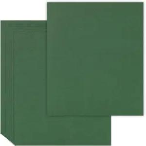 25개 북 보드 바인더 커버 책 제본용 헤비 듀티 칩 DIY 카드보드 다크 그린 5 x 7 인치 80PT