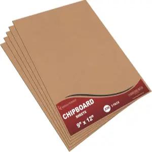 메가 포맷 골판지 시트 칩보드 페이퍼보드 030 두께 - 용지 우편 배달원용 인서트 공예품 대형 x 12 5팩