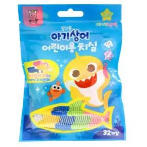 태양생활건건강 핑크퐁 일회용 어린이 치실 32개입