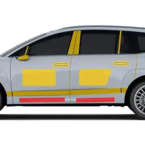 [콩심팥심]아이오닉9 PPF 도어스텝 보호필름