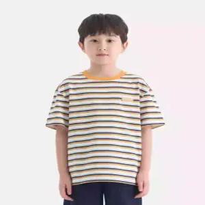 [아웃도어 프로덕츠 키즈]에센셜 스트라이프 반팔티셔츠 (오렌지) OD262ISS01_ORG