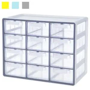 시스맥스 280234 UP 시스템 멀티박스 대형 12단 다용도 소품 정리함 부품함