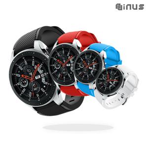 갤럭시 워치 3 기어 S3 프론티어 클래식 (45/46mm 호환 가능) 실리콘 젤리 22mm 시계줄 스트랩 우레탄