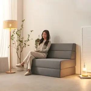 엘르 4단 독립스프링 접이식매트리스 SS