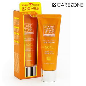 케어존 데일리 패밀리 선케어크림 80ml SPF50+ / PA+++ / 온가족 선크림 / 선블럭 / 민감한피부 안심