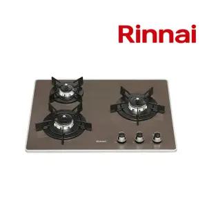 DA.린나이 3구 빌트인 가스레인지 RBR-P3531BD/브라운/건전지/560X430