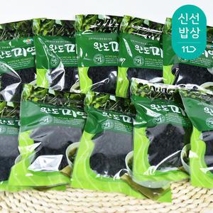 완도맘 완도 컷트미역 80gx10봉 세트 선물포장