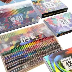 Brutfuner 유성 색연필 수성 수채화 전문가용 고급 색연필